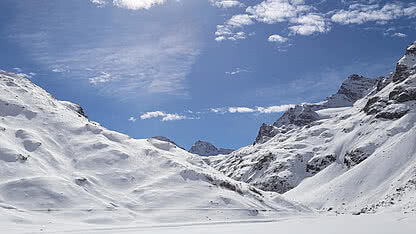 Ski tours on Piz Buin